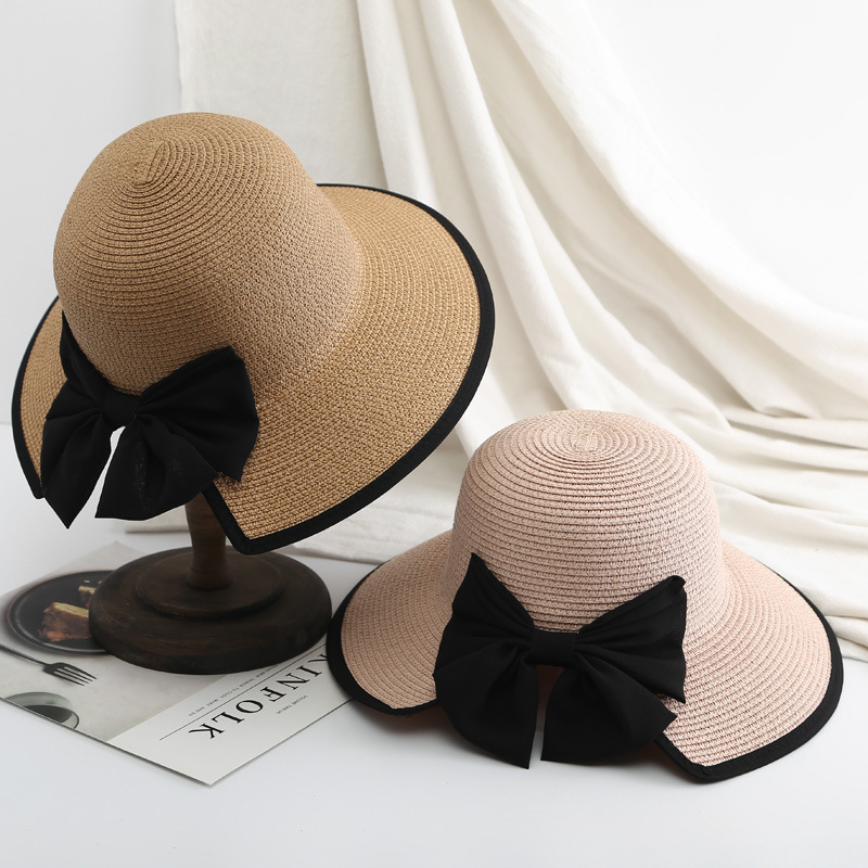 Bucket Hat Straw - K189 女性の帽子ビーチハットパナマ 2022 女性の夏の帽子ファッション夏の麦わら帽子太陽の帽子サンバイザーパナマ帽子フェドーラ