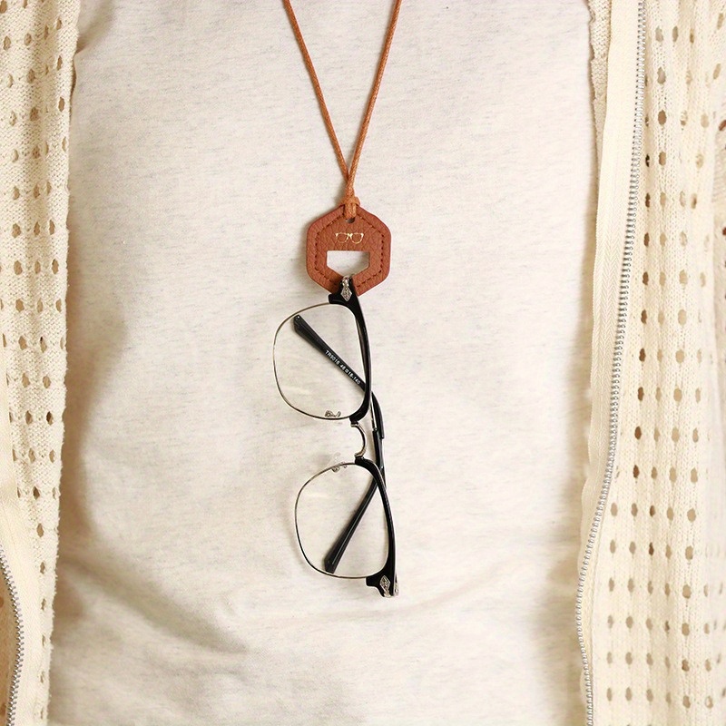 Sunglass Retainer Cord - メガネストラップ マイクロファイバーレザー ネックポータブルコード ストリング 吊り下げ式 ユニセックス