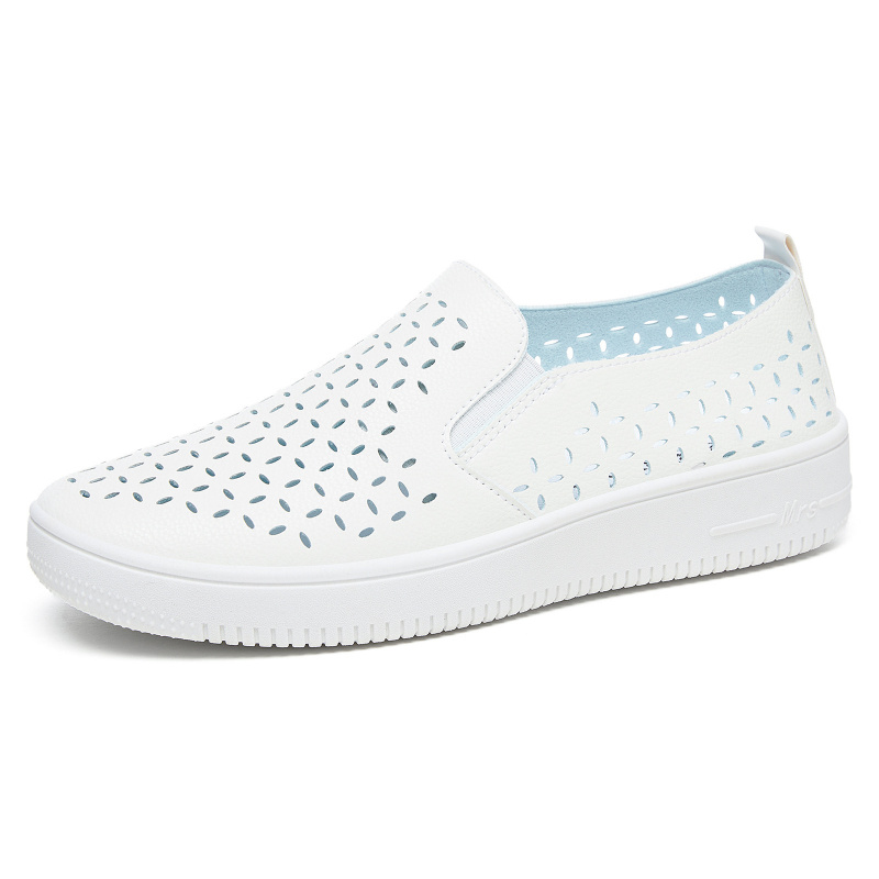 Espadrille Slip On - 2026年夏 ファッションレディーススニーカー 女性用シューズ 通気性抜群 ソフトフラットソール カジュアル