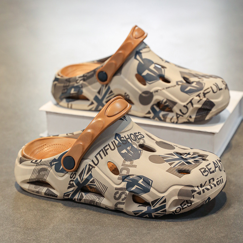 Espadrille Slip On - メンズ夏アウトドアウェアクロッグシューズビッグサイズ 45 スポーツカジュアルビーチサンダルスリッポン快適な EVA フラットヒール履物