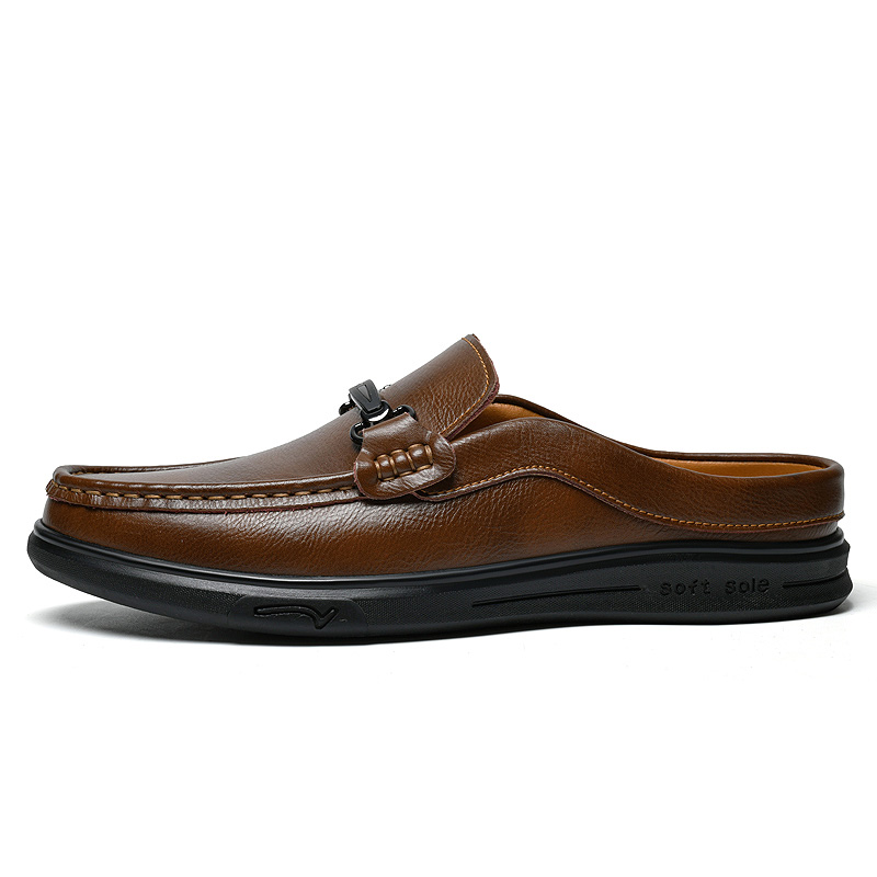 ビッグサイズ 49 50 51 メンズ レザー スリッポン  - Flip Flop Leather Men のレビューと価格