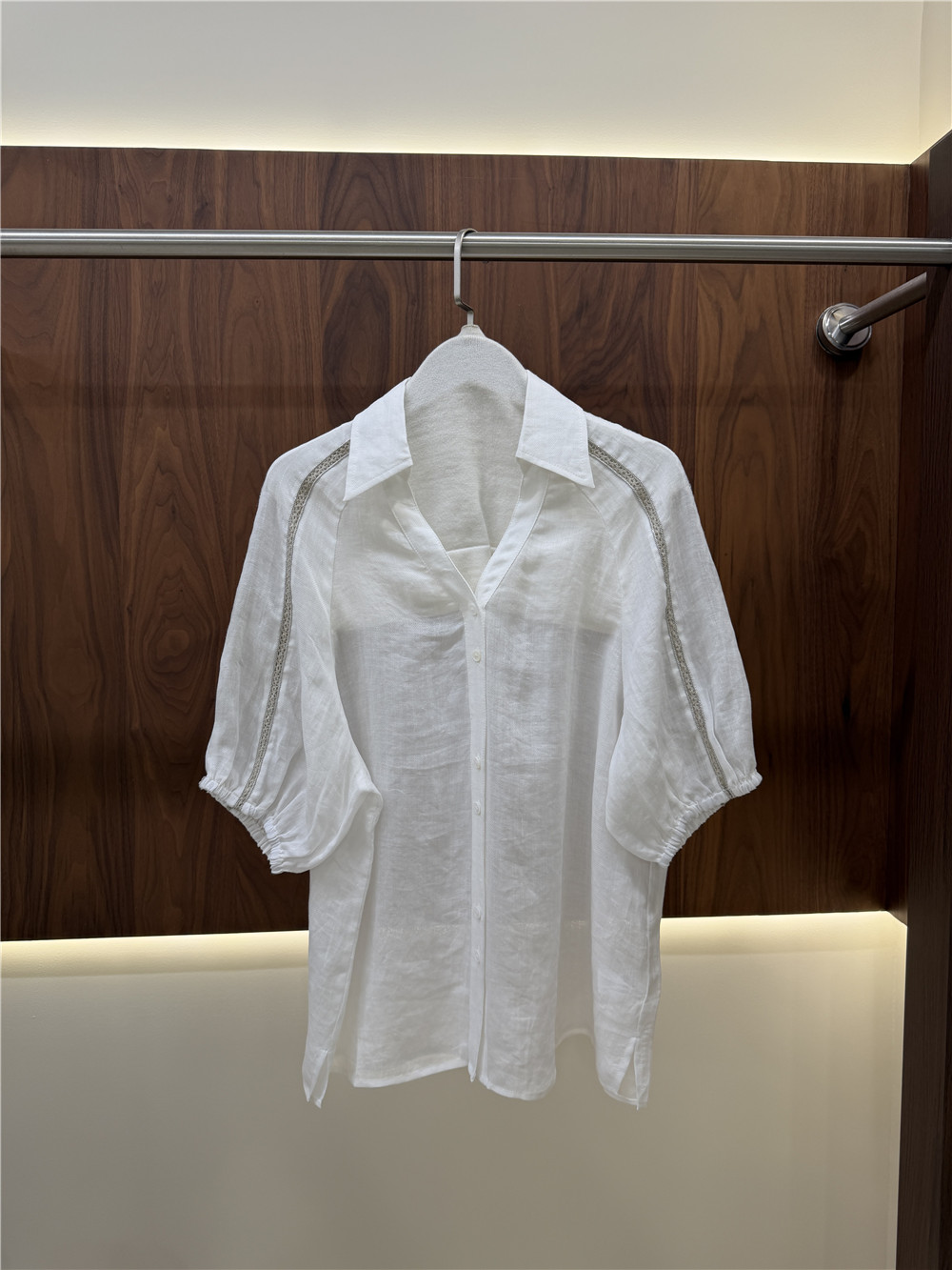 レディース半袖シャツとドローストリングワイドレッグパンツのカ - Short Linen Drawstring のレビューと価格