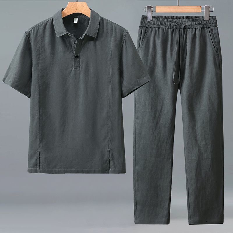春/夏のファッションレトロスポーツ長袖Tシャツコットンリネン - Short Linen Drawstring のレビューと価格