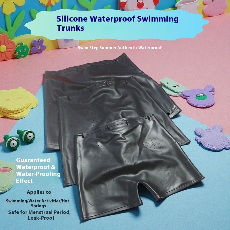 シリコーン水泳パンツ女性男性ビーチ水泳速乾性衛生防水ウォータ - Swim Trunk Quick Dry のレビューと価格