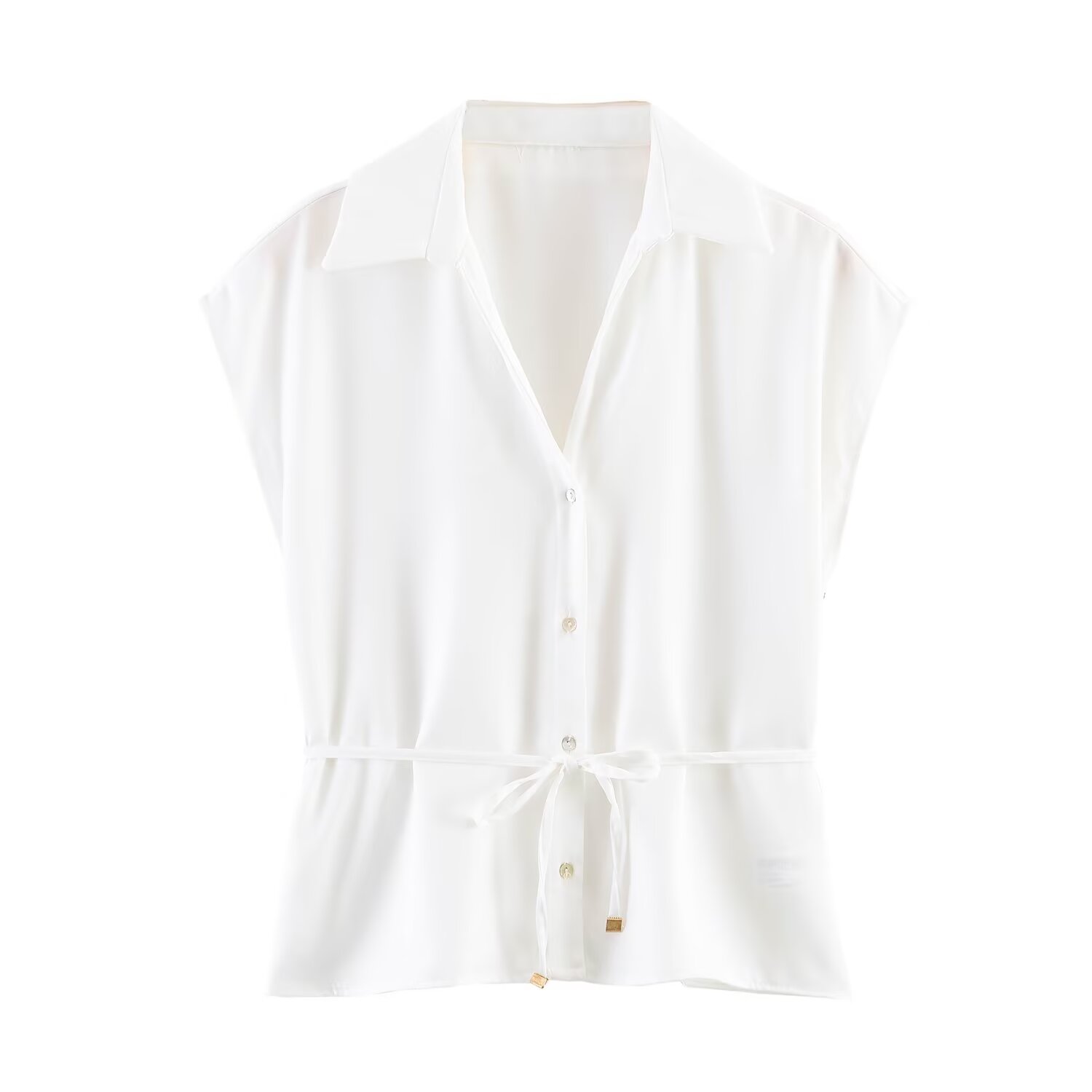 Willshela 女性ファッションベルト付きソリッドシング - Shirt Camp Collar のレビューと価格
