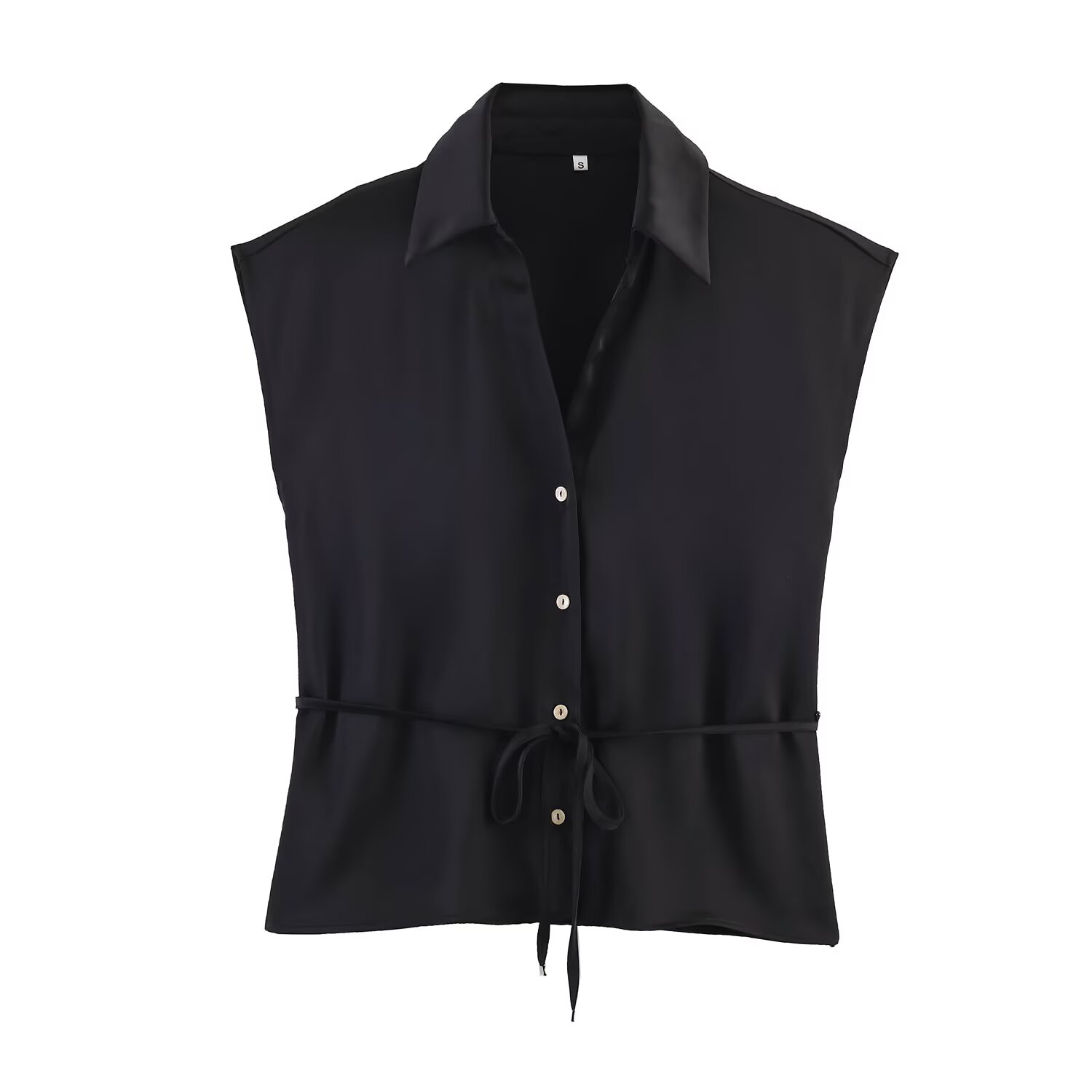Willshela 女性ファッションベルト付きソリッドシング - Shirt Camp Collar のレビューと価格