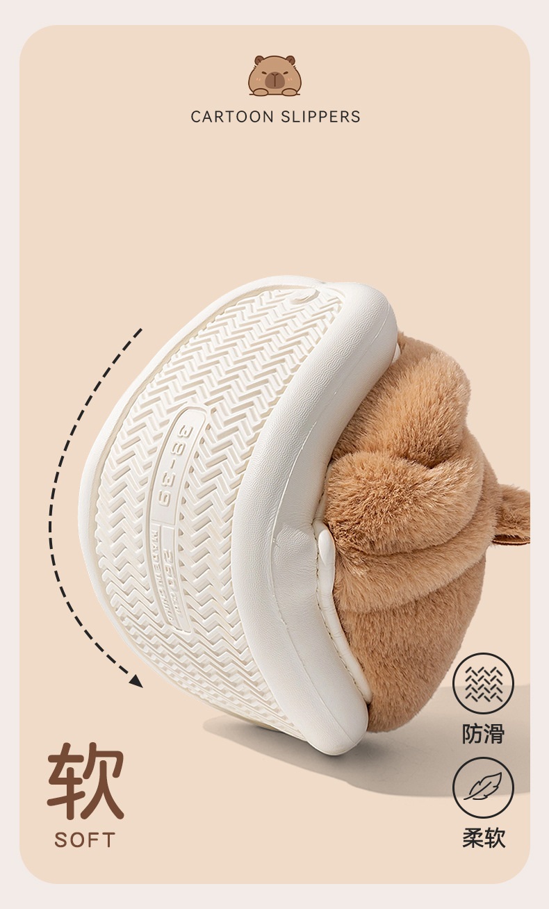 新しいカピバラデザイナースリッパユニセックスホームシューズふ - Espadrille Slip On のレビューと価格
